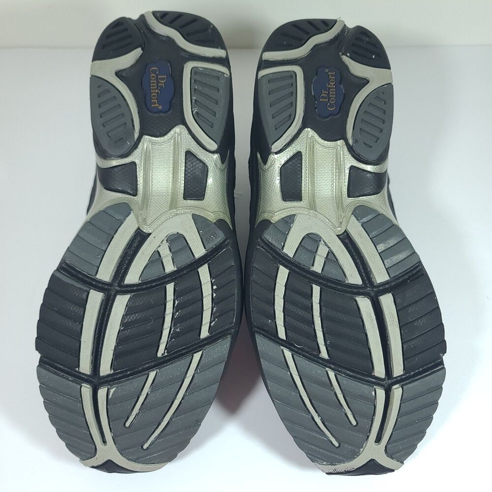 Dr. Comfort Men’s Performance Black Grey 7610 Diabetic Sneaker Shoe Size 11 Wide - Picture 15 of 16